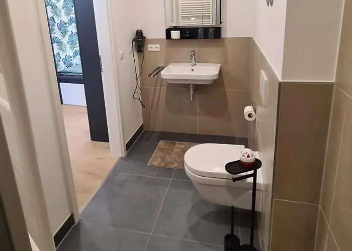 Ilz - Im Zentrum, Parkplatz, Küche, Getrennte Betten